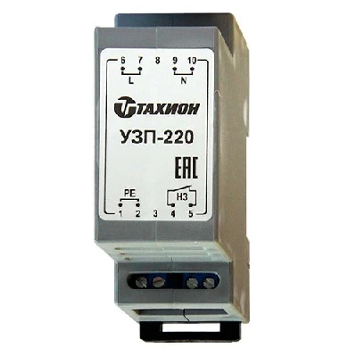 Устройство защиты питающих линий 230VAC, -55° - +80°С, IP20,  89х58х35мм, на DIN-рейку (УЗИП, грозозащита)