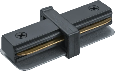 Коннектор прямой черный для шинопровода NLT-C-1L-AS1-BL-I