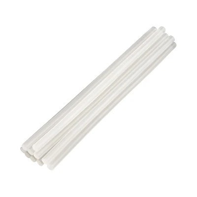 Стержни клеевые диаметр 7 мм, 200 мм, прозрачные (упак - 10 шт.)