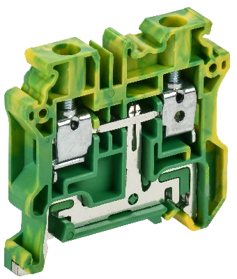 ARMAFIX Колодка клеммная CY6 PE винтовая 6мм2 проходная заземляющая Ex IEK