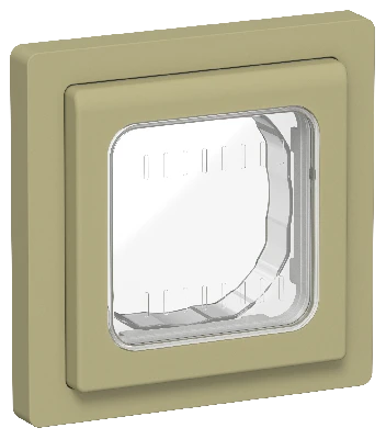 FLITE Рамка 1-местная IP55 Рпро-1-55-ФлО оливковый IEK