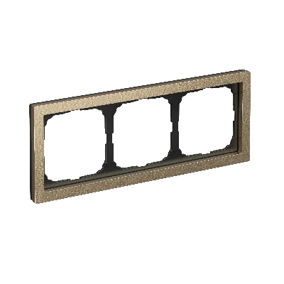 ARTGALLERY PURE 3-постовая РАМКА, МЕТАЛЛ ЛАТУНЬ