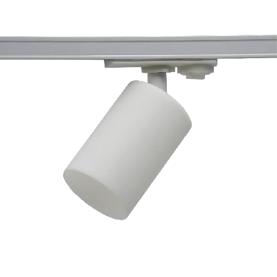 Светильник светодиодный трековый на шинопровод ДПО GU10 без лампы белый корпус