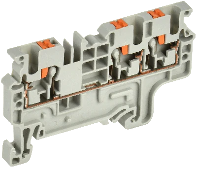 Колодка клеммная CP-MC 3 вывода 2,5мм2 серая IEK