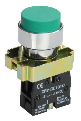 Кнопка управления LAY5-BL31 без подсветки зелена