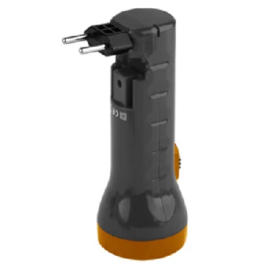 Фонарик карманный, с вилкой для зарядки, боковой светильник, 2 режима TA15 Трофи