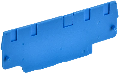 ARMAFIX Заглушка EPCX2.5-4 BU для колодки клеммной CP/CX2.5-4 синяя IEK