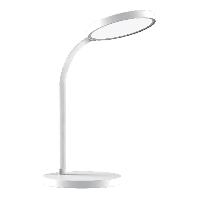 Светильник светодиодный настольный 8 Вт 500 лм 4000К AC 220В Белый IP20 Пластик гибкая стойка сенсорное управление яркости освещения USB зарядка телефона Qplus Gauss