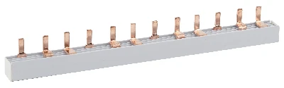 Шина соединительная PIN штырь 3Р 63А 1 метр 54 модуля NO-224-610
