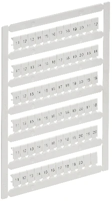 ARMAFIX Маркер для CTS/CP 4мм2 с символами 1120 IEK