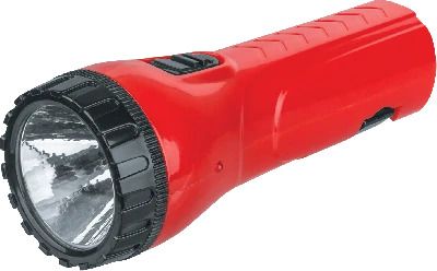 Фонарь светодиодный NPT-CP20-ACCU 0.5Вт LED аккумуляторный с вилкой для зарядки пластик