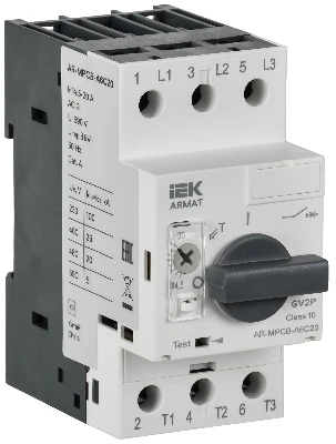 Автоматический выключатель защиты двигателя ARMAT A6 GV2P 14,5-20А IEK