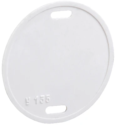 Бирка кабельная У-135 круг 55 мм