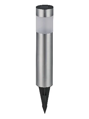 Светильник садовый 39см, столб хром.