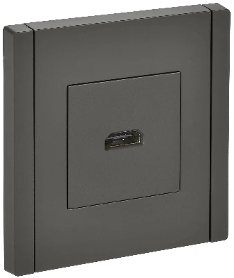 FORTE&PIANO Розетка HDMI FP340 серый IEK