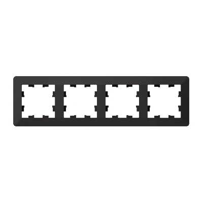 ATLASDESIGN AIR 4-постовая РАМКА, КАРБОН/дымчатый черный