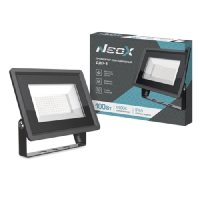 Прожектор светодиодный ДДО-8 100Вт 6500К 10000Лм 100лм/Вт IP65 NEOX