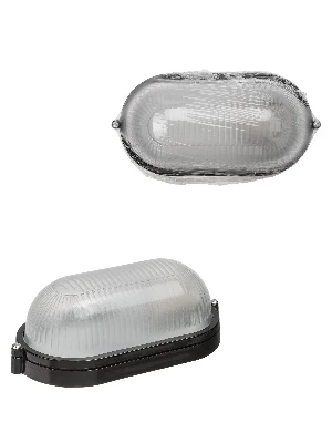 Светильник НПБ1401 черный/овал 60Вт IP54