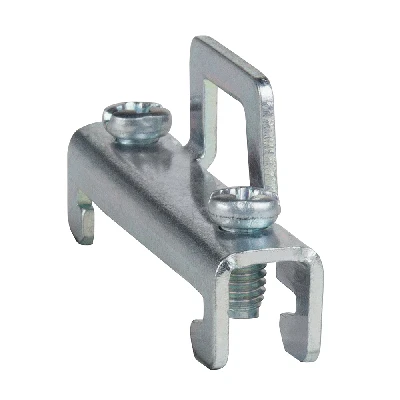 Ограничитель металлический на DIN-рейку 2 винта-КЭАЗ