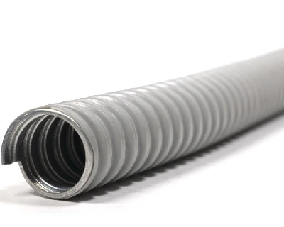 Металлорукав в ПВХ-изоляции Р3-ЦПнг 38 (25м/уп) серый