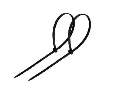 Хомут-стяжка кабельная нейлоновая 150x3,6 мм, черная, упаковка 100 шт, REXANT