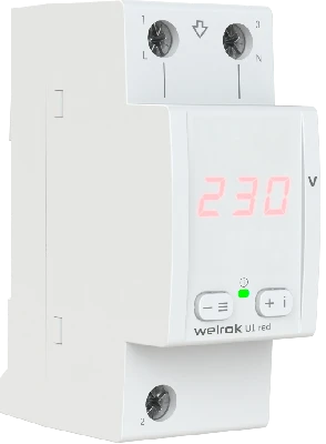 Вольтметр Welrok U1 red