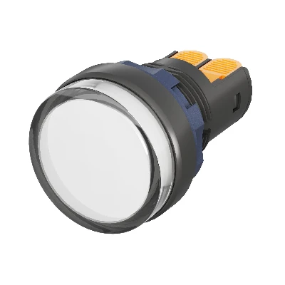 Индикатор сигнальный со встроенным диодом 9-24В, белый