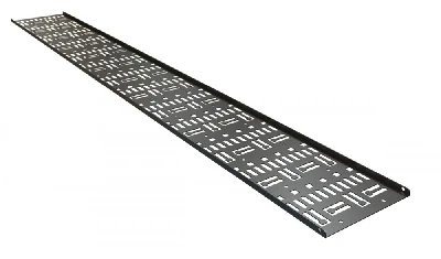 Организатор кабельный перфорированный вертикальный лоток