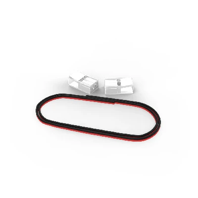 Набор коннектров для светодиодной ленты 8-10мм провод 30мм Basic