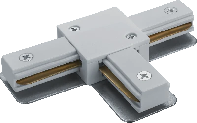 Коннектор Т-образный белый для шинопровода NLT-C-1L-AS1-WH-T