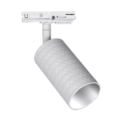 Светильник светодиодный трековый на шинопровод до 50W ДПО-50Вт белый под лампу GU10 Jazzway