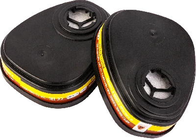 Фильтр противогазовый Jeta Safety для защиты от органических и кислых газов класса A1Е1, (в упаковке2 шт.)