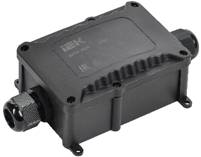 Коробка распределительная герметичная WTP-409 2 ввода IP68 IEK