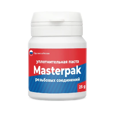 Паста уплотнительная (вода, пар, 70 г) Masterpak, туба