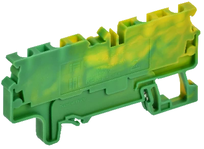 ARMAFIX Клемма пружинная CX2.5-4 PE 2,5мм2 четырехконтактная заземляющая IEK