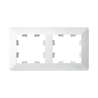 ATLASDESIGN AIR 2-постовая РАМКА, ЛОТОС/дымчатый белый