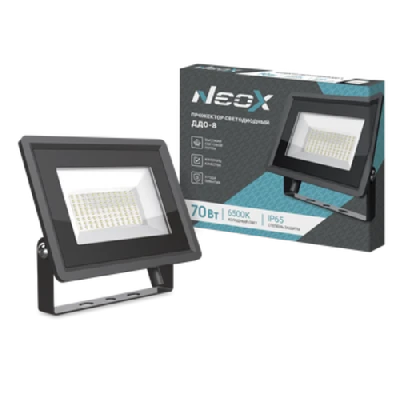 Прожектор светодиодный ДДО-8 70Вт 6500К 7000Лм 100лм/Вт IP65 NEOX