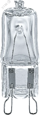 Лампа галогенная КГМ 60вт 220в G9 капсульная