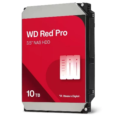 Жесткий диск 10TB Red Pro, 3.5'', SATAIII, 7200 об/мин, 512 МБ