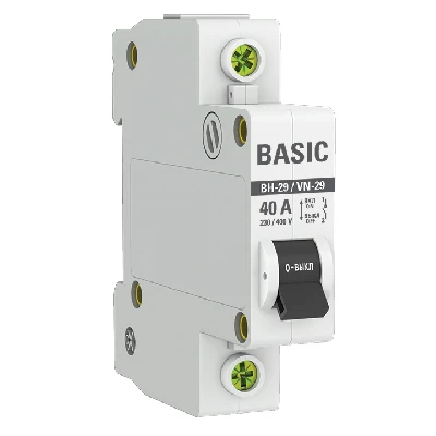 Выключатель нагрузки 1P 40А ВН-29 Basic