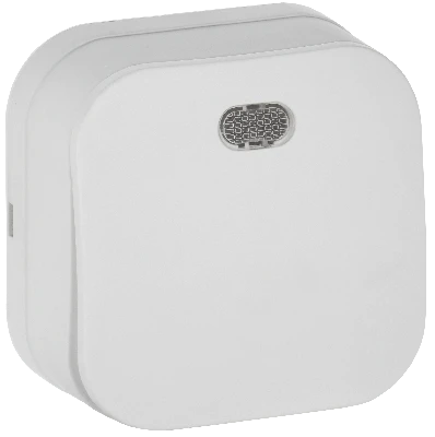 GLORY Выключатель 1-клавишный для открытой установки с индикацией 10А ВС20-1-1-ХБм белый матовый IEK