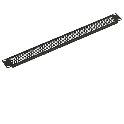 Фальшпанель 19' заглушка 1U. цвет черный