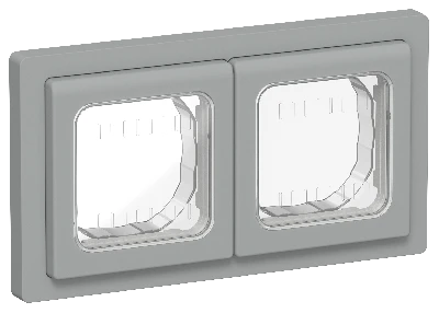 FLITE Рамка 2-местная IP55 Рпро-2-55-ФлС серый IEK