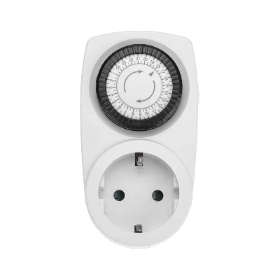 Розетка с таймером (суточная) механическая IP20 16А 3500Вт