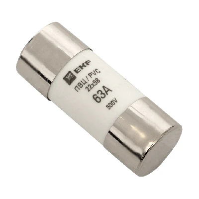 Вставка плавкая цилиндрическая ПВЦ (22х58) 63А PROxima