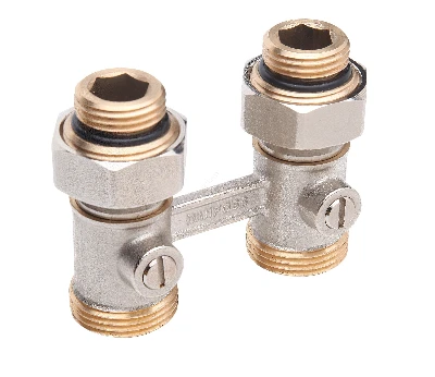 Узел нижнего подключения прямой 1/2'х3/4'