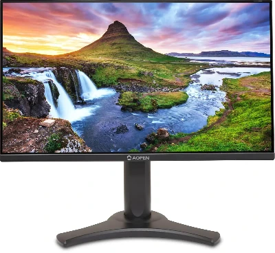Монитор для ПК 27'' Aopen 27CL2Ebmirx, IPS, 1920x1080, 5ms, 250cd, 100Hz, 1xVGA, 1xHDMI(1.4), Audio in/out, Speakers 2Wx2, FreeSync, hadj 110, черный