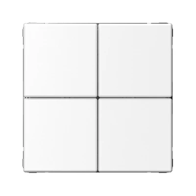 ARTGALLERY 4-клавишный ВЫКЛЮЧАТЕЛЬ СЦЕНАРНЫЙ, сх. 1,  БЕЛЫЙ