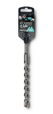 Бур по бетону SDS-plus 16 х210/150 мм, напайка с центром, 2 спирали