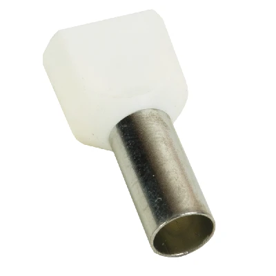 Наконечник штыревой втулочный под два провода НШвИ2 OptiKit T-Shv2-PVC- 10-14 (100шт)